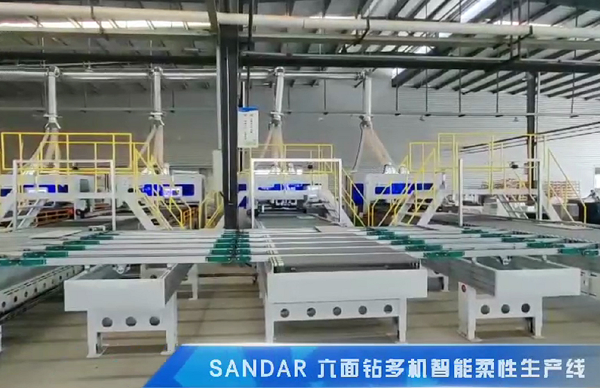 先達數(shù)控智能鉆銑多機連線